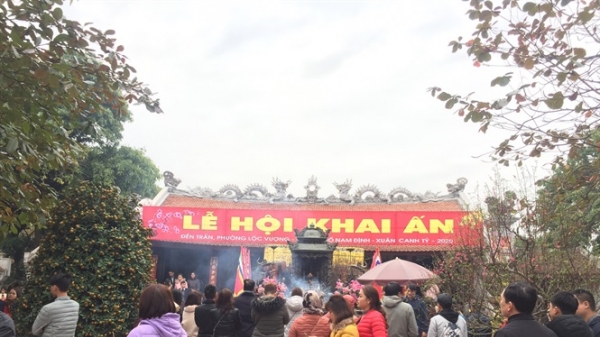 Nam Định dừng tổ chức Lễ hội Đền Trần 2020