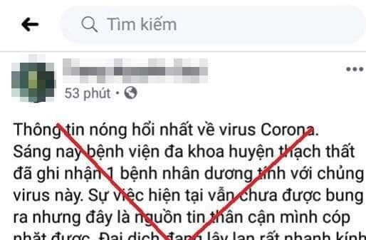 Hà Nội: Xử phạt 1 người bịa đặt về dịch Corona, nhiều người bị theo dõi