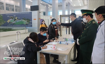 Biên phòng cửa khẩu Trà Lĩnh tiếp nhận 12 người từ Trung Quốc