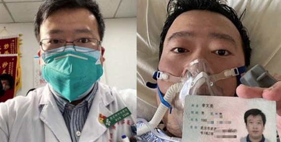 Tranh cãi việc bác sỹ Trung Quốc cảnh báo virus corona qua đời