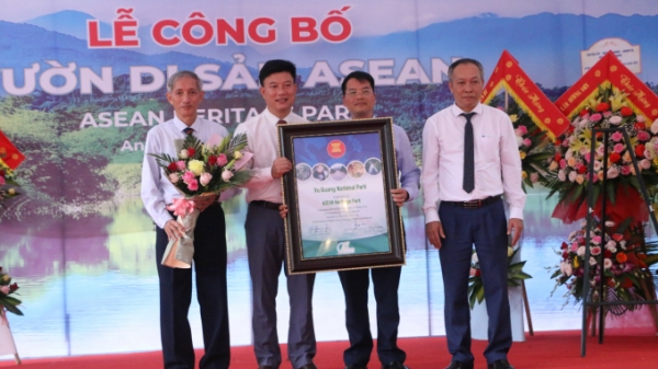 Công bố VQG Vũ Quang là 'Vườn Di sản ASEAN'