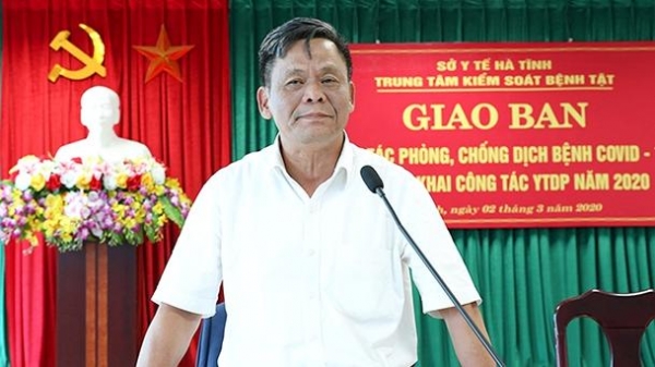 Đoàn lãnh đạo Hà Tĩnh tiếp xúc Bộ trưởng Nguyễn Chí Dũng không phải cách ly