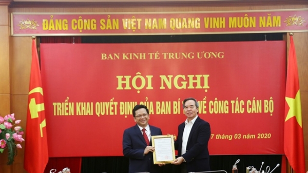 Ông Nguyễn Đức Hiển giữ chức Phó Trưởng Ban Kinh tế Trung ương