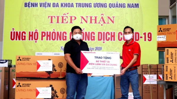 Siêu thị Nguyễn Kim hỗ trợ tâm dịch Đà Nẵng - Quảng Nam