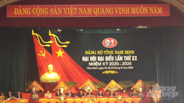 Khai mạc Đại hội Đại biểu Đảng bộ tỉnh Nam Định lần thứ XX