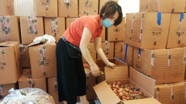 Nhiều điểm hỗ trợ tiêu thụ nông sản Bắc Giang