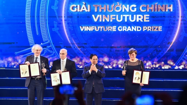 Công trình đặc biệt về vacxin Covid-19 đoạt Giải thưởng chính VinFuture lần thứ nhất