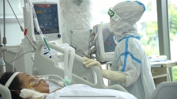 Ngày 21/4, còn 120 bệnh nhân Covid-19 phải thở ôxy