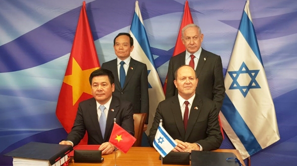 Việt Nam và Israel ký Hiệp định Thương mại tự do