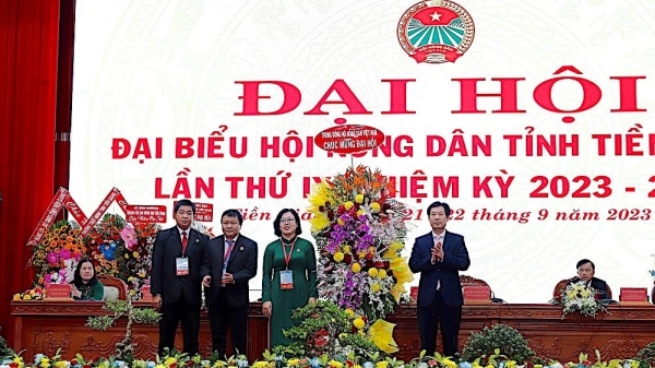Bà Nguyễn Thị Hồng Phượng tái đắc cử Chủ tịch Hội Nông dân tỉnh Tiền Giang