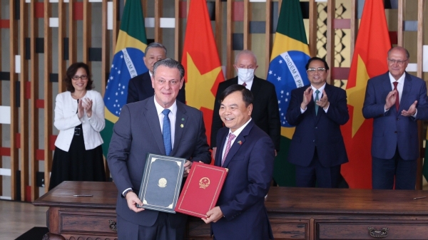 Việt Nam - Brazil ký kết kế hoạch hợp tác lĩnh vực nông nghiệp
