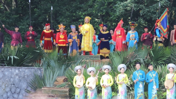 Sân khấu thực cảnh tái hiện khởi nghĩa Lam Sơn oai hùng