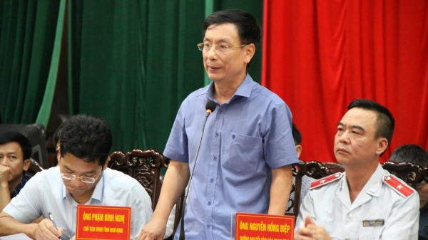 Nam Định đối thoại lần 4 với đại diện các hộ dân Cồn Xanh