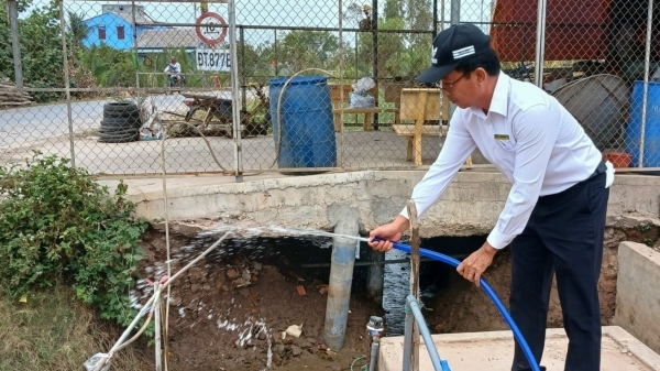 Tiền Giang mở thêm vòi nước công cộng cấp miễn phí cho người dân