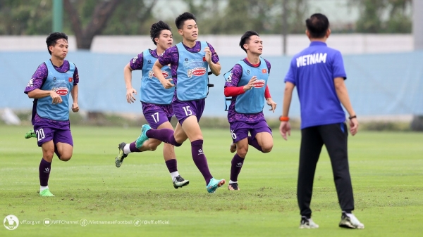 U23 Việt Nam có buổi tập đầu tiên chuẩn bị cho VCK U23 Châu Á