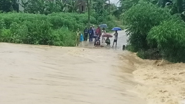 119 hộ dân ở Thanh Hóa bị cô lập, 1 người mất tích do mưa lũ