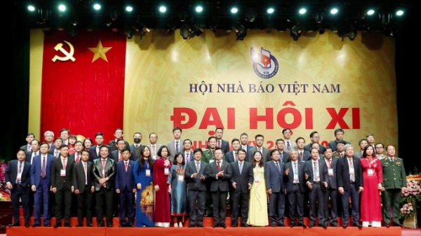 52 nhân sự Ban Chấp hành Hội Nhà báo Việt Nam khoá XI