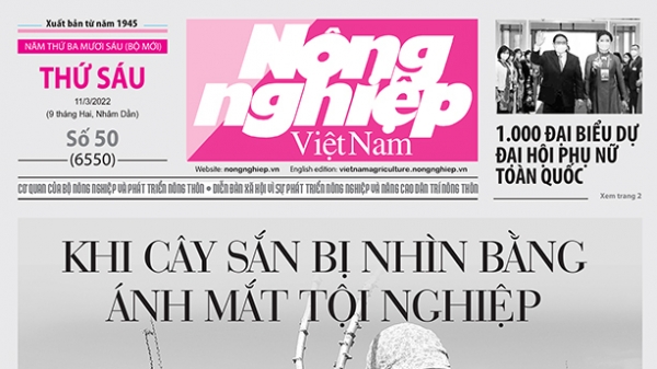 Tin tức báo in số 50, ra ngày hôm nay 11/3/2022