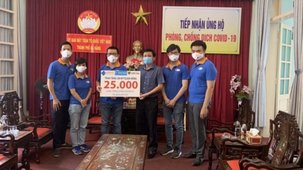 Công ty sách tặng 25 nghìn khẩu trang cho Đà Nẵng chống Covid-19
