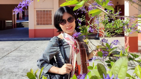 Nhà văn Võ Thu Hương dắt trẻ em về phía bình minh