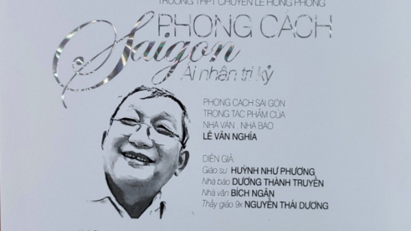 Nhà văn Lê Văn Nghĩa với phong cách Sài Gòn ái nhân tri kỷ