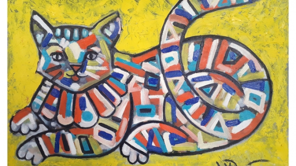Hình tượng mèo đánh thức cảm hứng thẩm mỹ họa sĩ đương thời