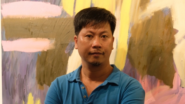 Nhà thơ Bùi Chát chính thức được cấp phép triển lãm tranh