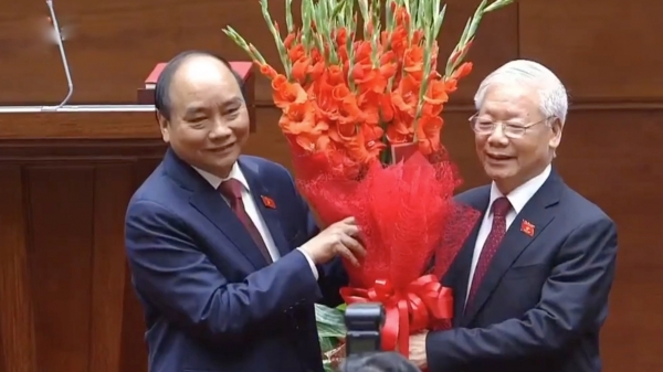Ông Nguyễn Xuân Phúc được bầu làm Chủ tịch nước
