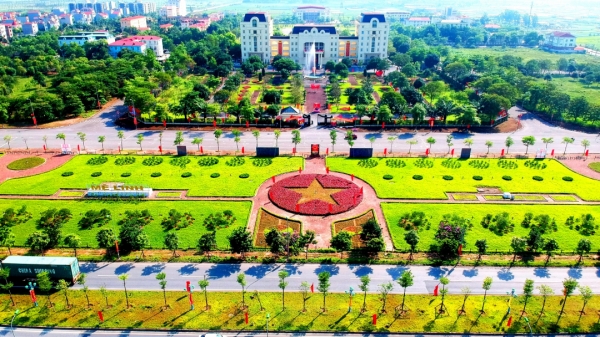 Huyện Mê Linh rực rỡ cờ hoa chào mừng ngày hội toàn dân