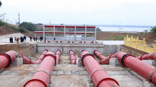 Huyện Mê Linh chấm dứt tình trạng thiếu nước vụ đông xuân