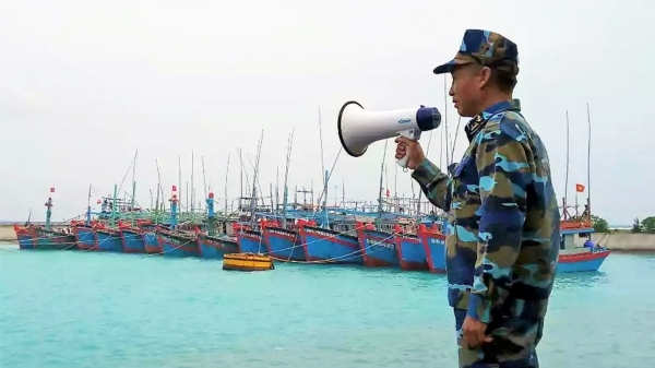 Nam Định cấm biển, còn 298 tàu với gần 900 người chưa vào bờ