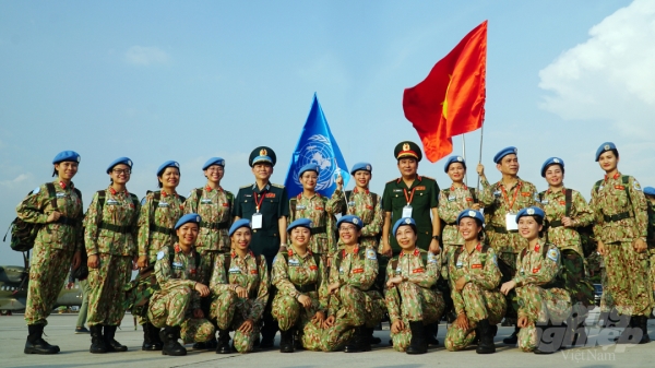 Việt Nam lần thứ ba xuất quân tham gia gìn giữ hòa bình ở Nam Sudan