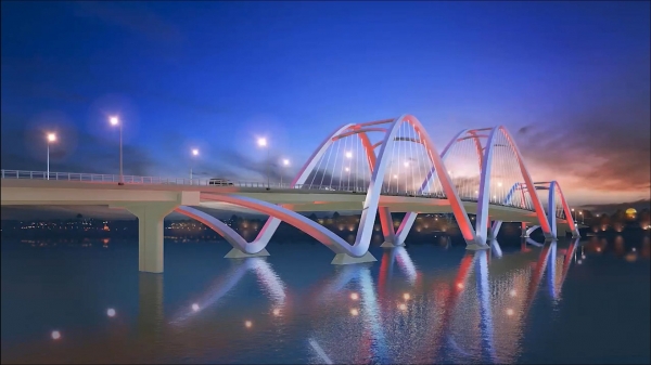 Cầu Nhật Lệ 3 vốn 1.300 tỷ đồng đang được xây dựng thế nào?