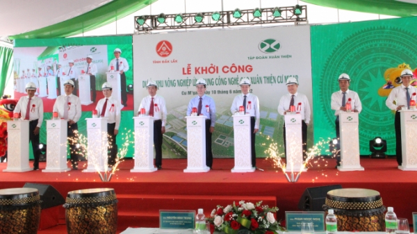 Tập đoàn Xuân Thiện khởi công dự án nông nghiệp công nghệ cao trên 107ha