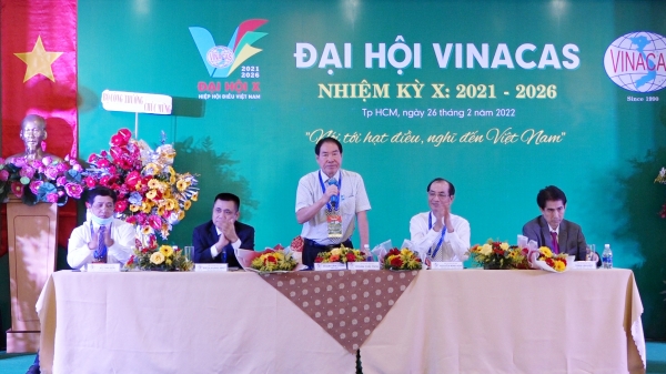 Ông Phạm Văn Công tiếp tục làm Chủ tịch Hiệp hội điều Việt Nam