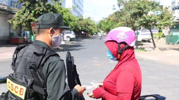 Người dân TP Nha Trang ra đường cần giấy tờ gì?