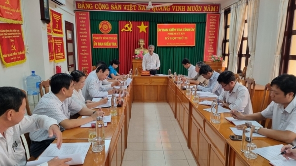 Kỷ luật nhiều cựu cán bộ lãnh đạo huyện Hàm Tân