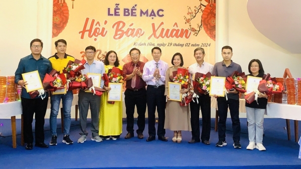 Tác phẩm của Báo Nông nghiệp Việt Nam được khen thưởng trong Hội báo Xuân 2024
