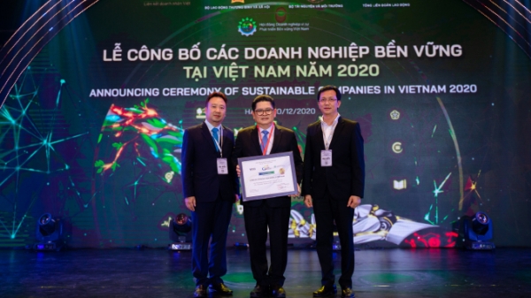 C.P Việt Nam vào Top 10 Doanh nghiệp bền vững Việt Nam