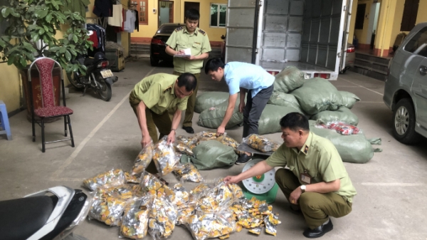 Phát hiện 12.000 chân gà nhập lậu  vào Việt Nam