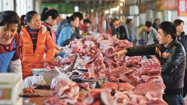 Người Trung Quốc vẫn phải ăn thịt lợn giá cao