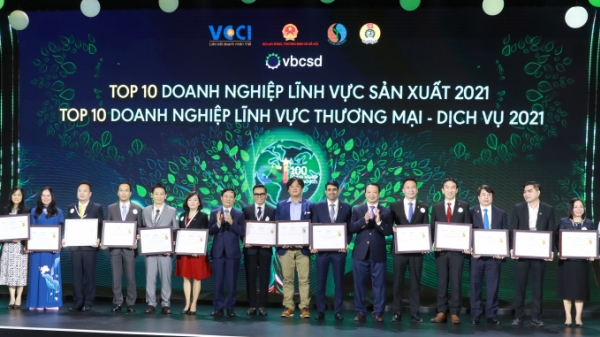 Nestlé Việt Nam là doanh nghiệp bền vững nhất năm 2021