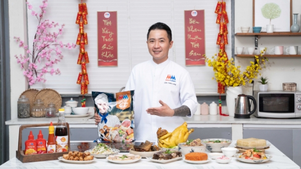 Đầu bếp Cẩm Thiên Long là Đại sứ thương hiệu MM Mega Market