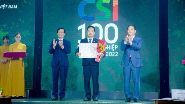 C.P. Việt nam vào Top 10 doanh nghiệp bền vững lĩnh vực sản xuất