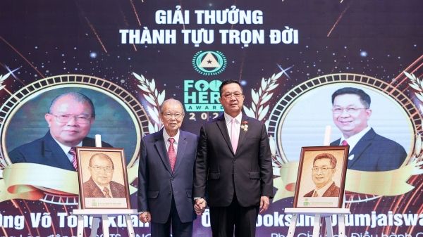 Giáo sư Võ Tòng Xuân được vinh danh Anh hùng thực phẩm - Food Hero