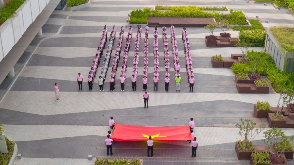Lễ chào cờ đầu tuần - nét văn hóa đặc biệt ở C.P. Việt Nam