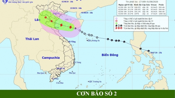 Tỉnh Quảng Ninh chỉ đạo các ngành chức năng ứng phó bão số 2