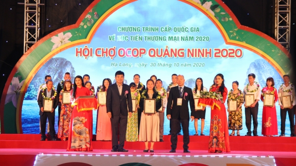 Quảng Ninh khai mạc hội chợ OCOP 2020