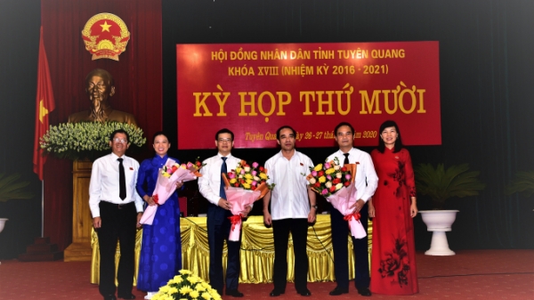 Ông Nguyễn Văn Sơn được bầu làm Chủ tịch UBND tỉnh Tuyên Quang