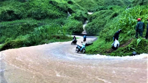66 nhà dân ở Hà Giang bị ngập úng do mưa giông